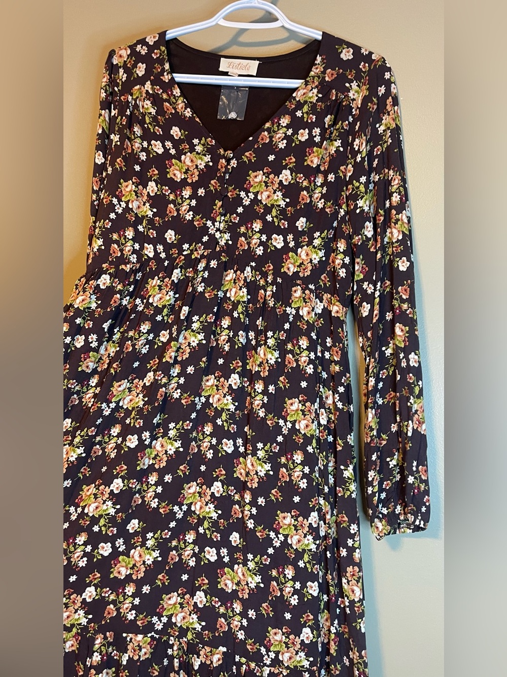 Listicle Finally Fall Baby Doll Floral Dress - Picture 4 of 12